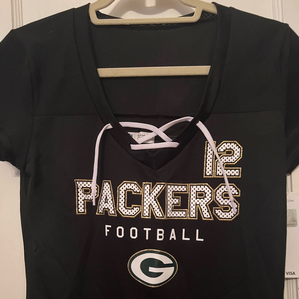 Aaron Rodgers Lace Front Glitter Jersey